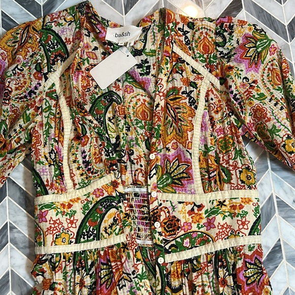 Ba&sh benja midi dress - Picture 4 of 4